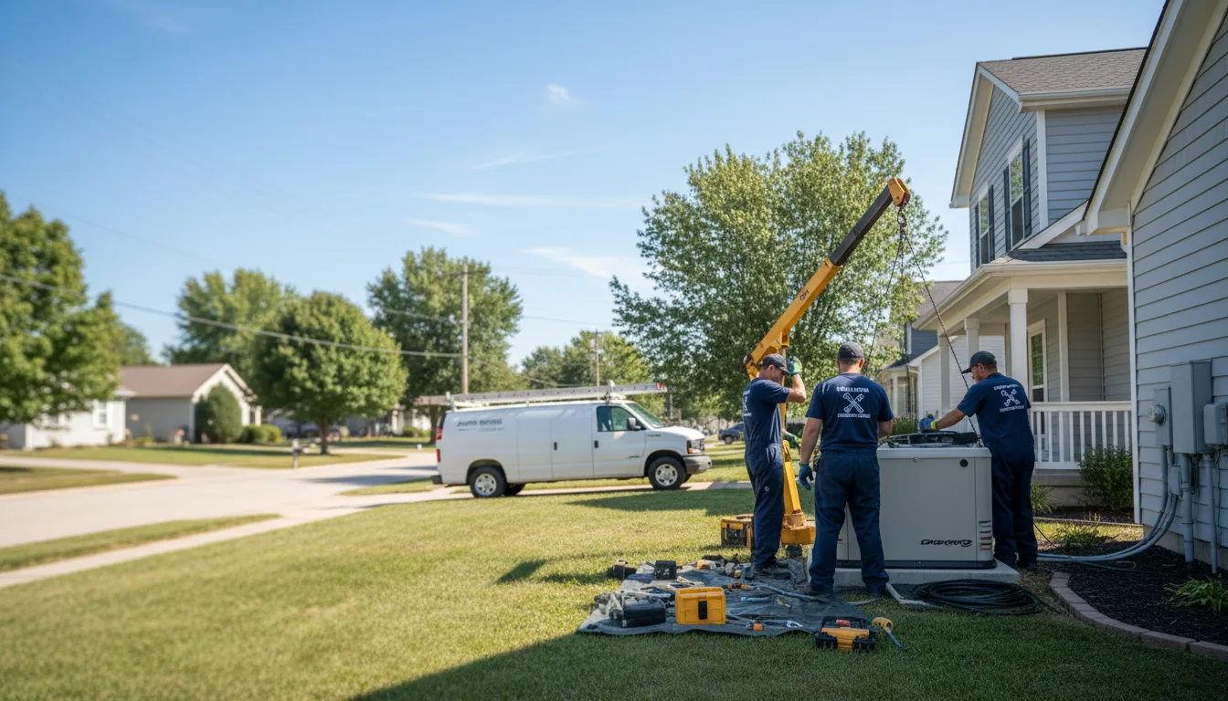 Generator Installation in Fairfield, IL near me